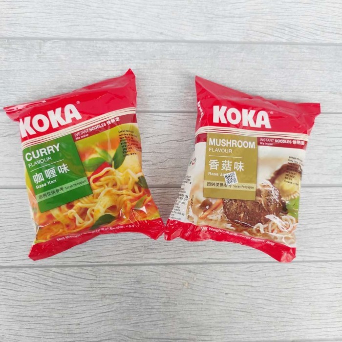 

Mie Koka Kari / Mushroom isi 5 pack Vegetarian