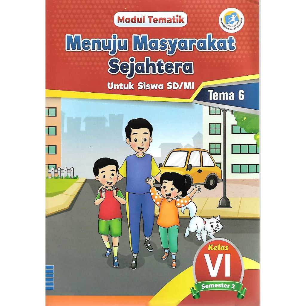 Buku LKS Tematik Tema 6 Kelas 6 SD/MI Semester 2 Kurikulum 2013