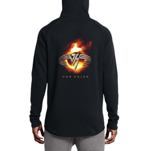 Jaket Hoodie Band Van Halen Bahan Katun Fleece | Jaket Hoodie Jumper & Ritsleting | Bisa COD