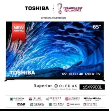 Oled TV Toshiba 65 inch best OLED UHD 4K SMART  65X9900LP Garansi Resmi