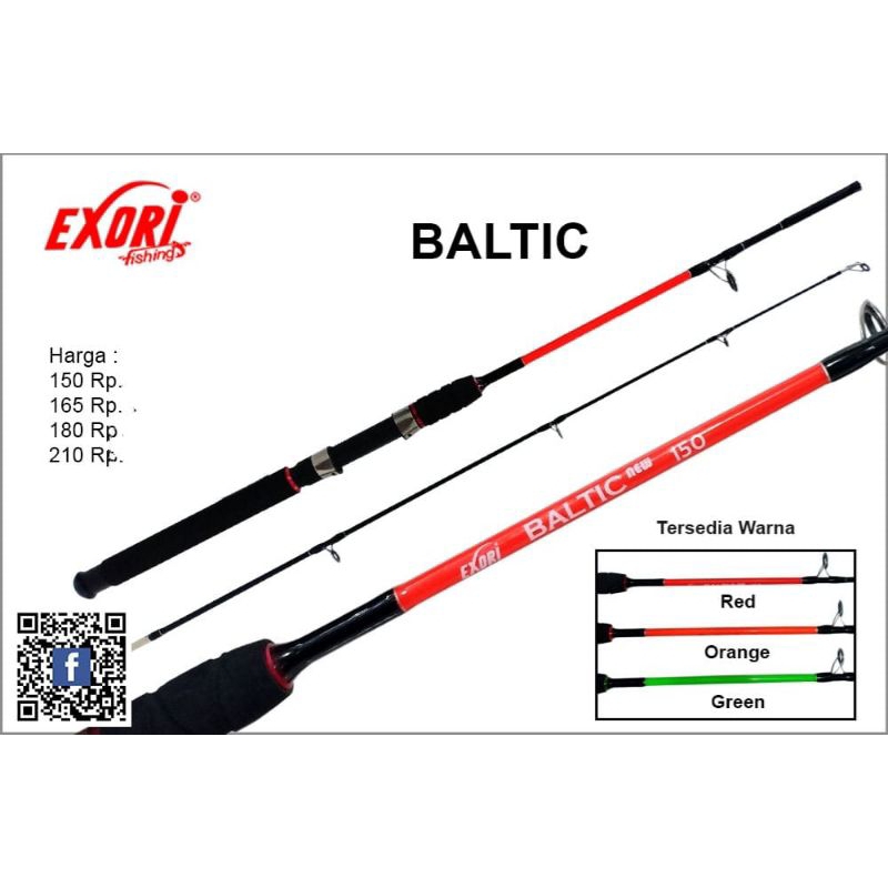 Joran Pancing Exori Baltic Fiber
