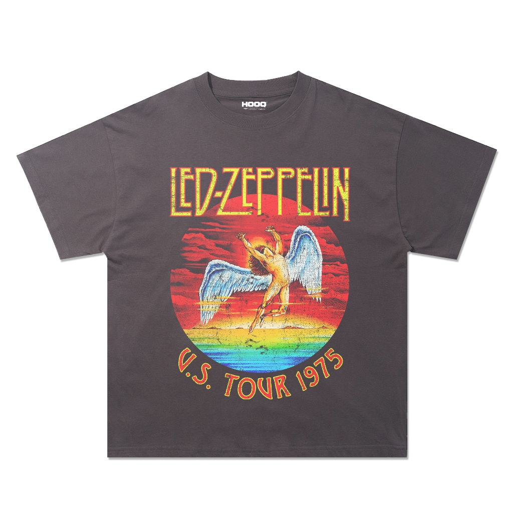 KAOS OVERSIZE VINTAGE LED ZEPPELIN - US TOUR / UNISEX / COD / LED ZEPPELIN OVERSIZE TEE