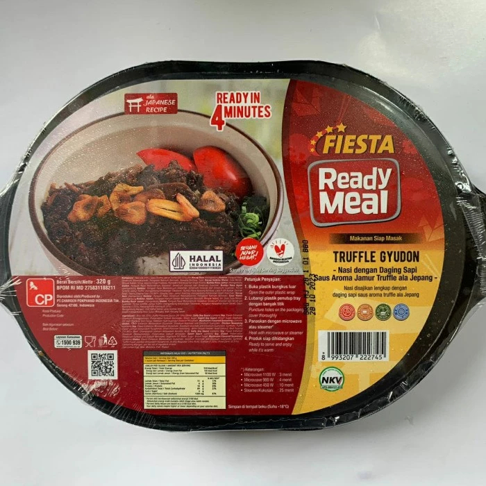 

FIESTA SPICY WING TRUFFLE GYUDON SIOMAY SIAP SAJI