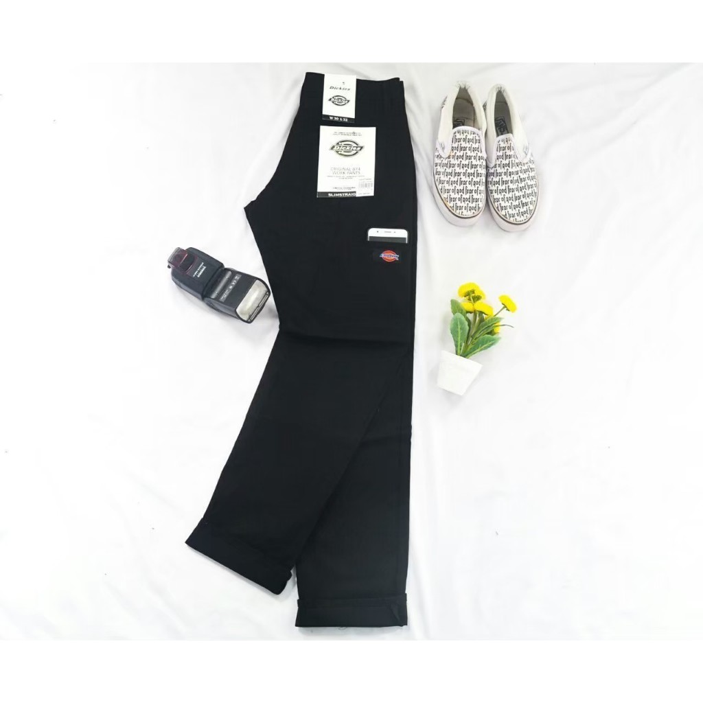 Celana Pria - Celana Chino Pocket Panjang Premium Cowok Saku Samping