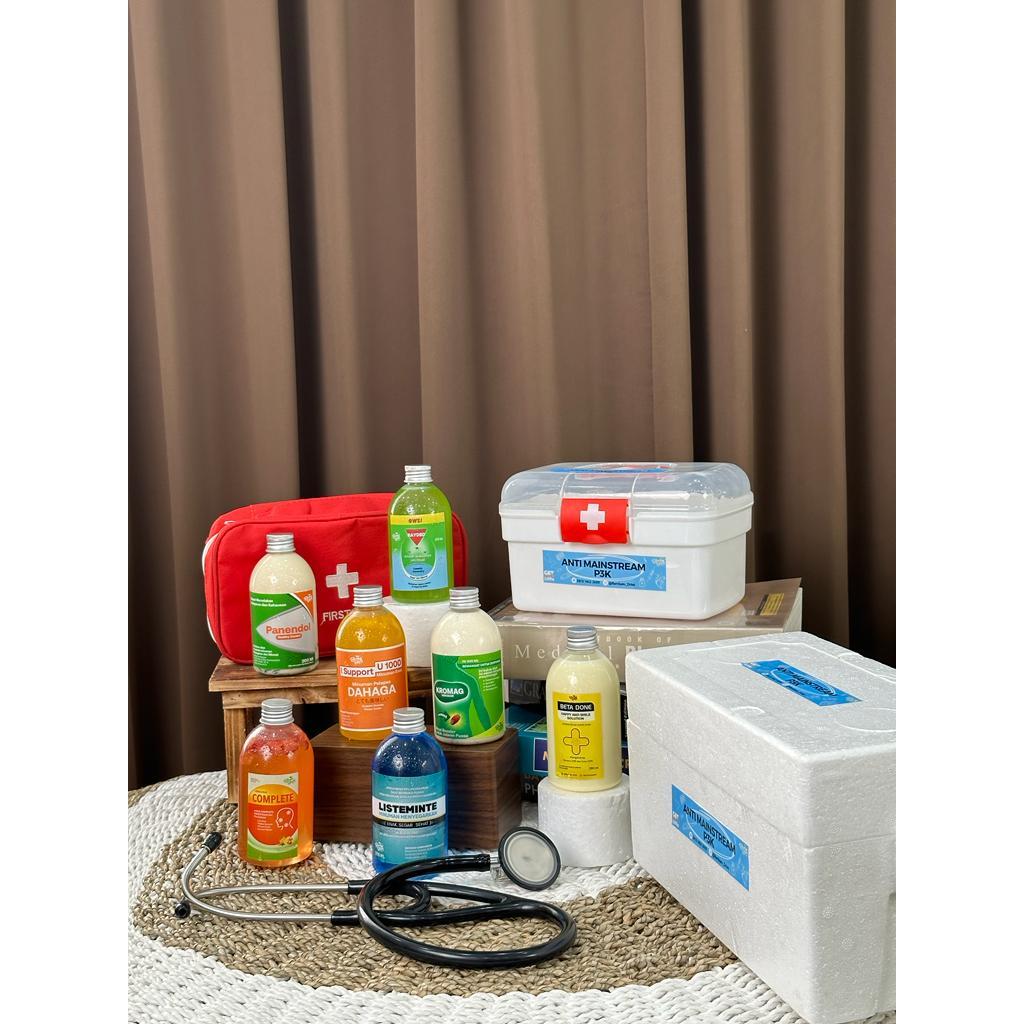 

Hampers Antimainstream P3K Drink | Hampers Minuman | Hantaran Minuman