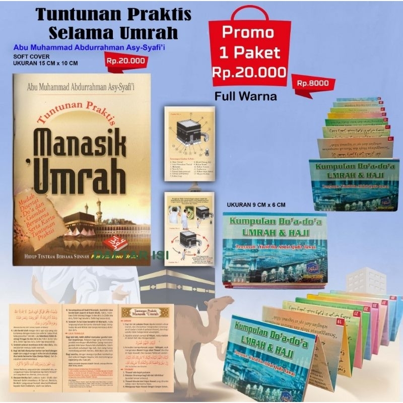 paket buku manasik doa umrah