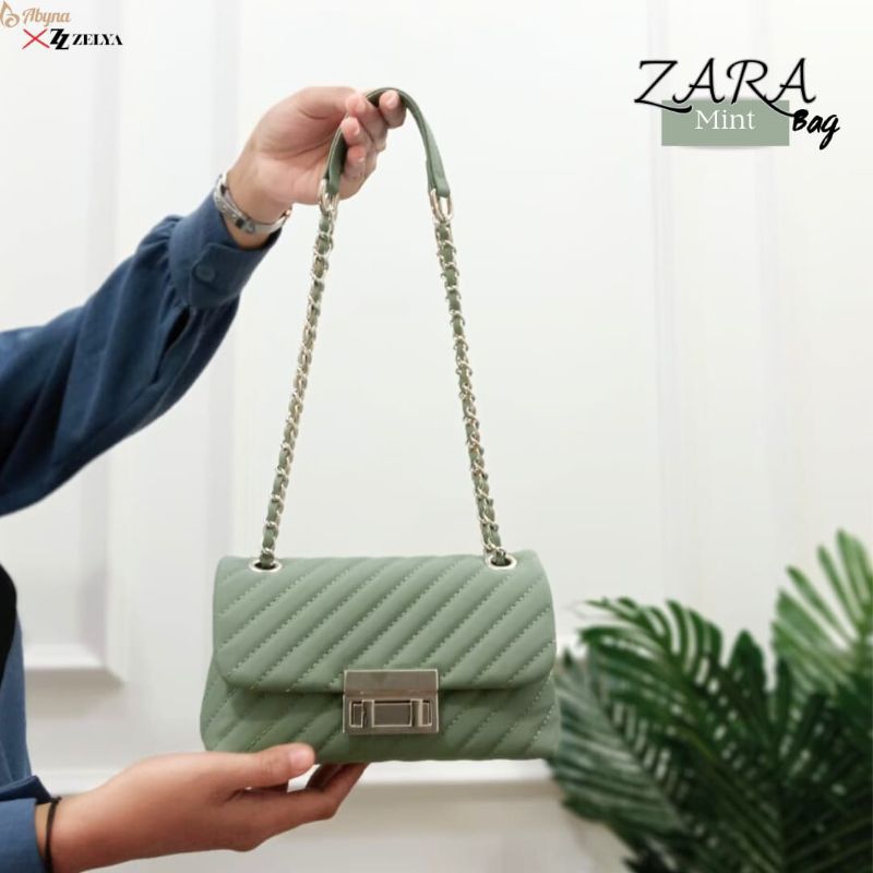 COD ✅ Zara bag by Abyna x zelya motif bordir/tas selempang wanita murah dan mewah harga murah dan be