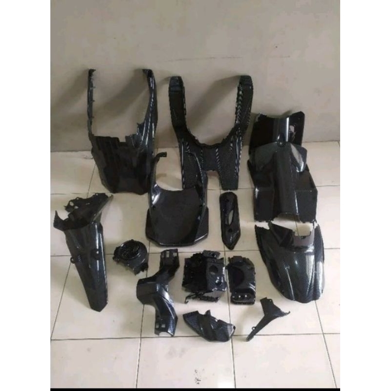 CARBON COVER PAKETAN BODY KASAR BEAT KARBU FULL KARBON
