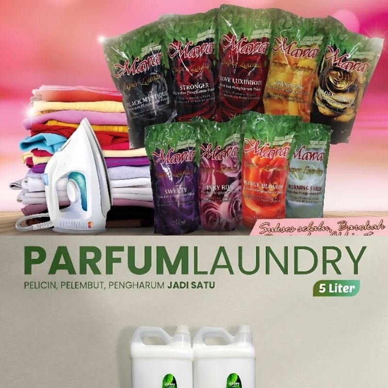 MAWAR LAUNDRY PEWANGI GOSOKAN//PEWANGI MAWAR SUPER LAUNDRY (MSL) REFILL/PEWANGI PAKAIAN//REFILL PEWA