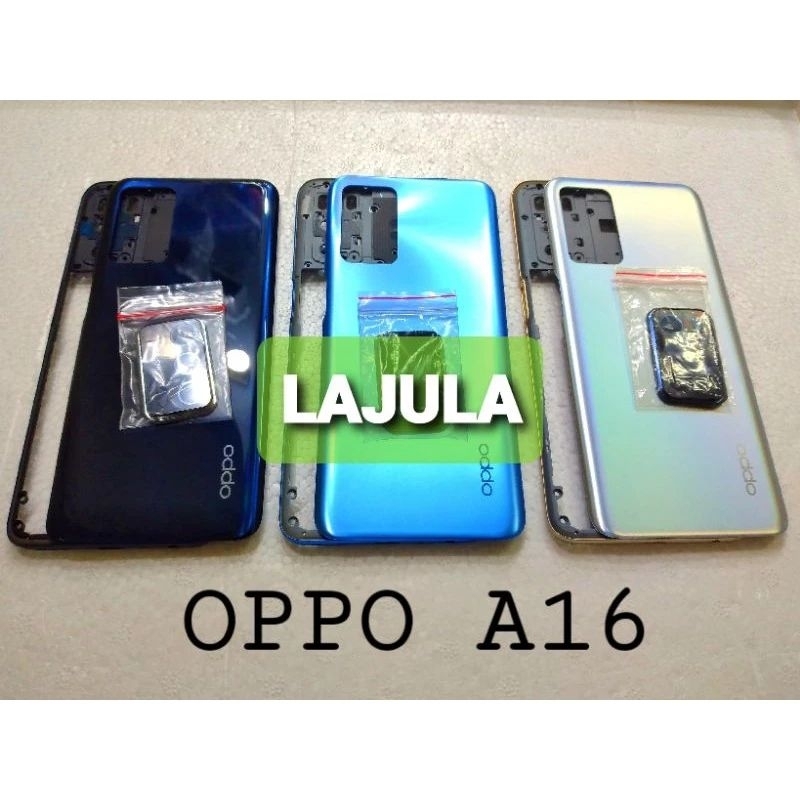 Back Casing Housing Kesing OPPO A16 CPH2269 ORIGINAL | Back Door Cover Cassing Belakang Tutup Batera