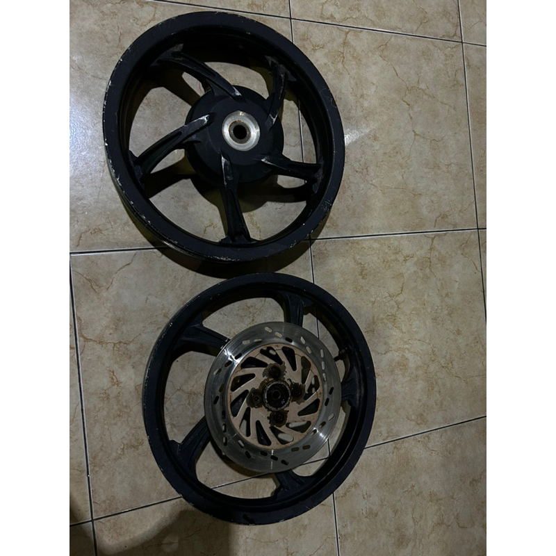 pelek velg velk skydrive/spin pelk suzuki skydrive depan belakang 1set