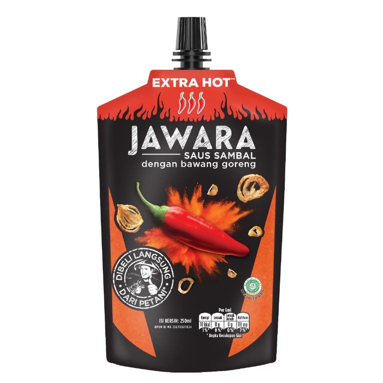 

Jawara Extra Hot 250ml