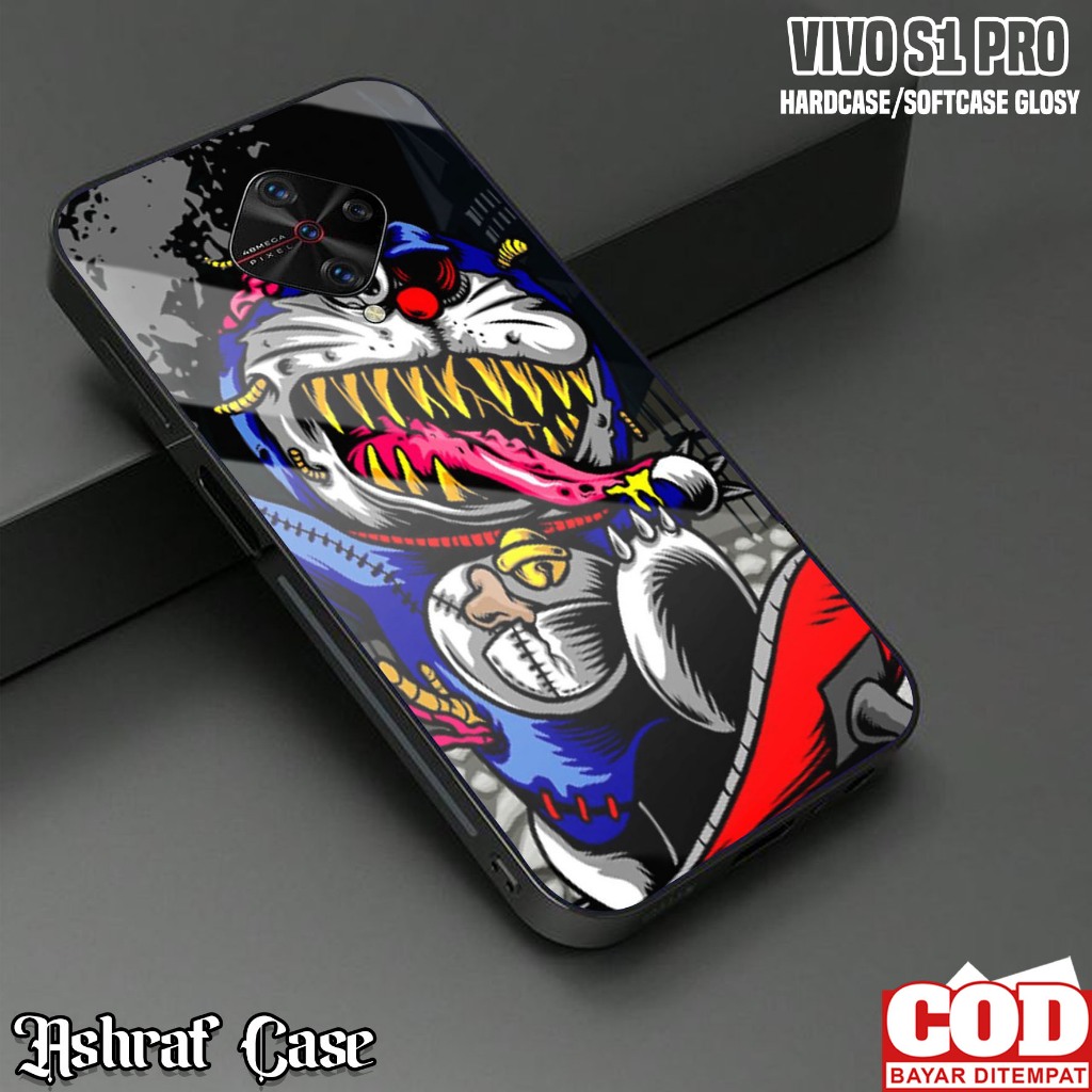 Case Vivo S1 Pro - Casing Hp Vivo S1 Pro Terbaru ( MASK ) Silikon Vivo S1 Pro - Softcase Hp Vivo S1 