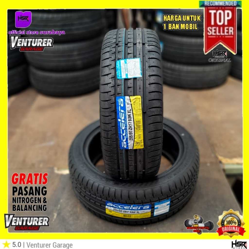 BAN MOBIL AVANZA RING 17 ACCELERA PHI-R 205 50 R17