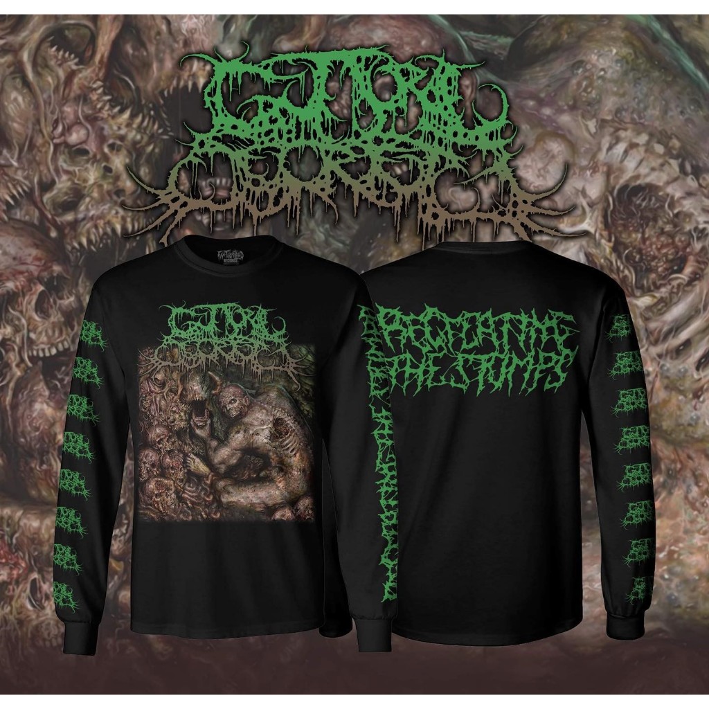 ORIGINAL LONGSLEEVE GUTTURAL SECRETE - Recreating The Stumps