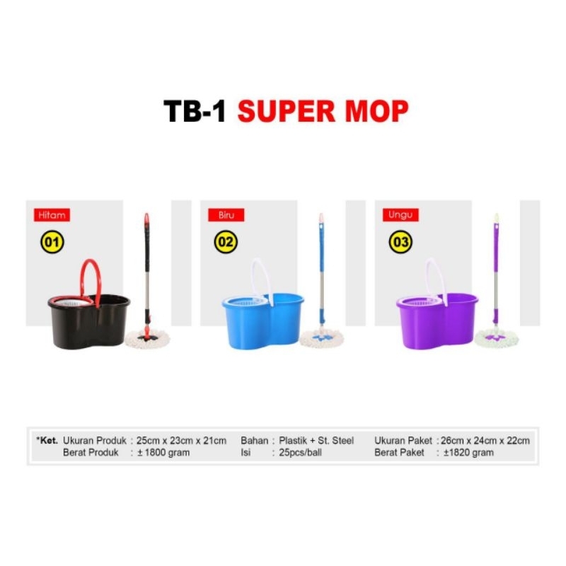 Super mop pel