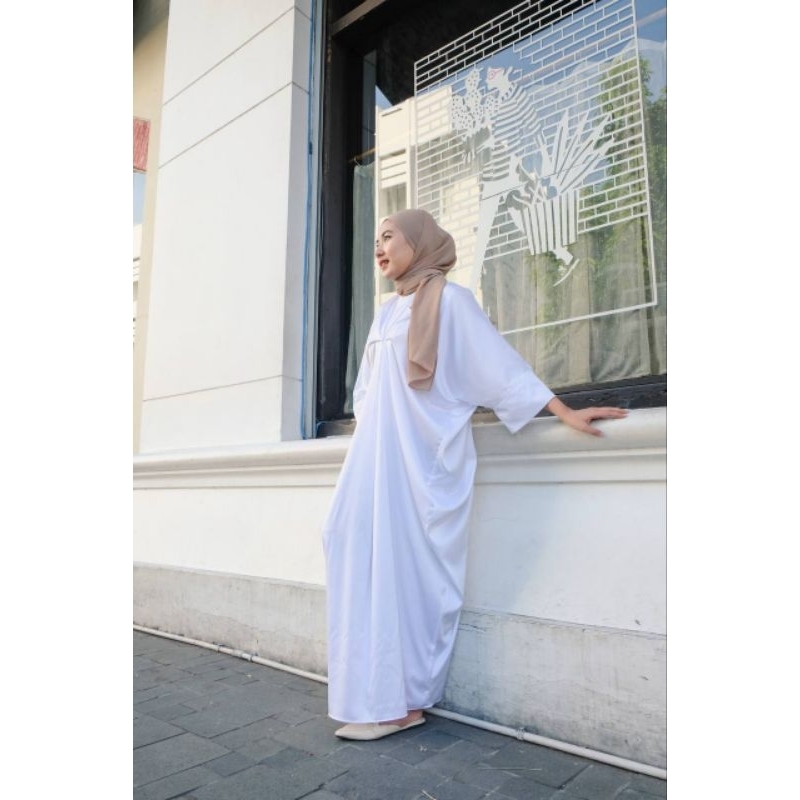 KAFTAN SILK PREMIUM | KAFTAN POLOS WANITA | KAFTAN SILK PREMIUM POLOS