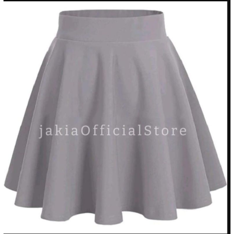 rok mini abu Rok Pendek Rok Pendek Wanita Rok Pendek Korea Rok Pendek Jumbo Rok Mini Rok Mini SKIRT 