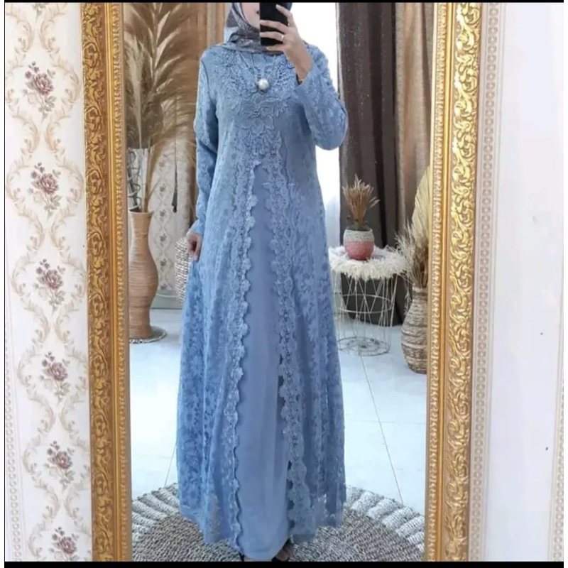 GAMIS TERBARU/GAMIS HAWA/GAMIS BROKAT MODERN/HAWA DRESS MODERN/GAMIS TERBARU/GAMIS BROKAT IMPORT/DRE