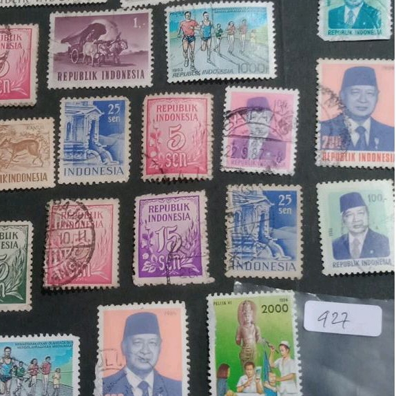 

S427 Koleksi Prangko Kuno Indonesia Murah Bebas Pilih