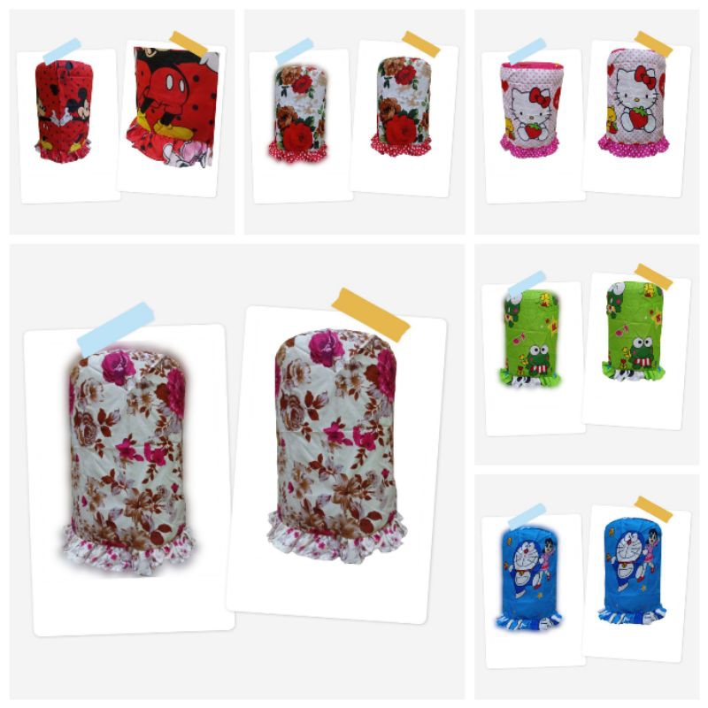 SARUNG / COVER / TUTUP GALON KAIN MOTIF TERLARIS