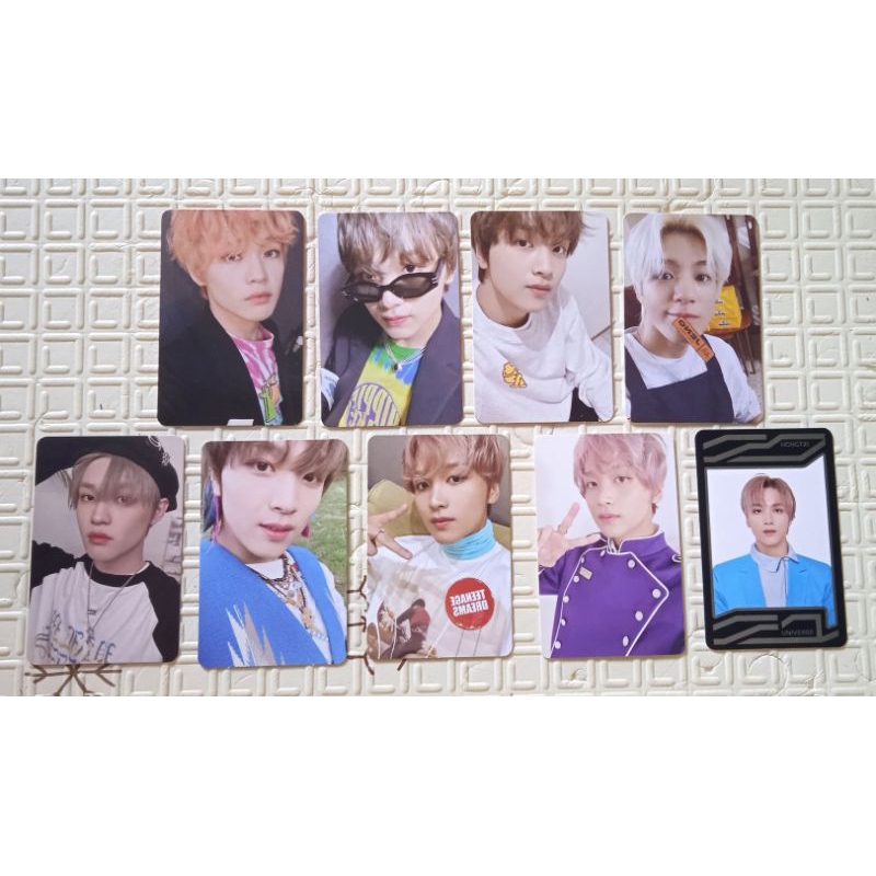 Photocard PC Chenle Haechan Jeno Agent Cafe Boring Future Sticky Keycard Universe Card