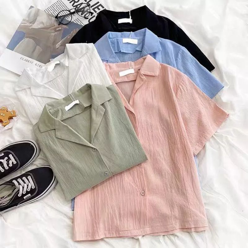 PREMIUM AIRFLOW CRINCLE ⭐VIOND CRINCLE AIRFLOW// KEMEJA CEWEK