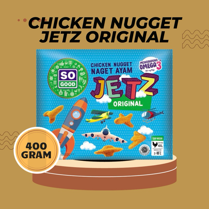 

So Good - Chicken Nugget Jetz Original 400Gr