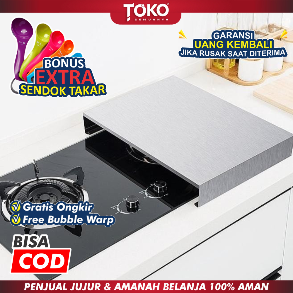 TS | Rak Kompor Stainless Cover Kompor
