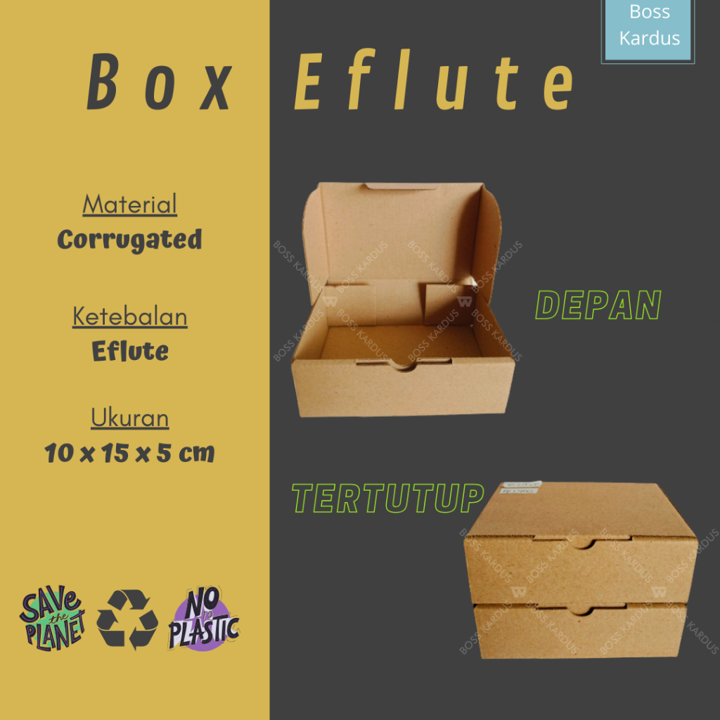 

1 pak isi 20pcs!!! Kardus Karton Box Polos Corrugated 15x10x5 cm