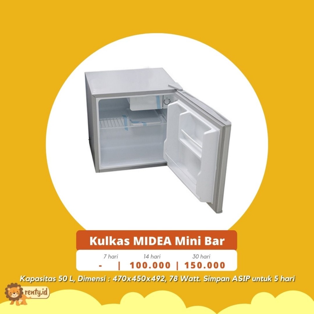 Sewa Kulkas Mini Asi
