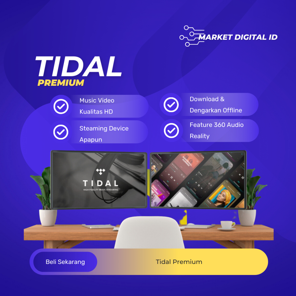 Tidal HiFi Plus Master 1 Tahun Private Original | Tidal Termurah| Tidal hifi plus