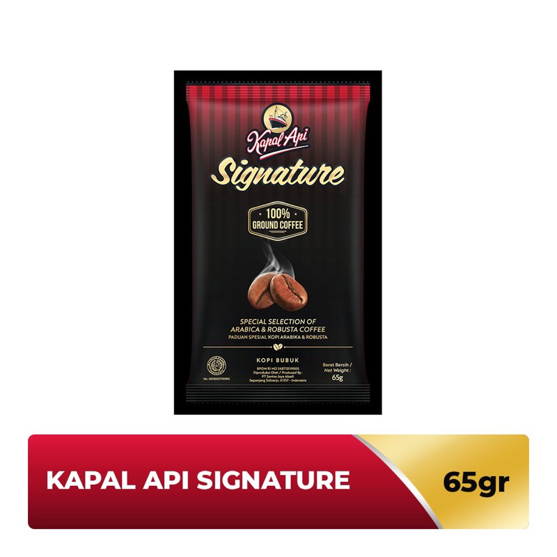 

KOPI KAPAL API SIGNATURE DIJAMIN ENAK