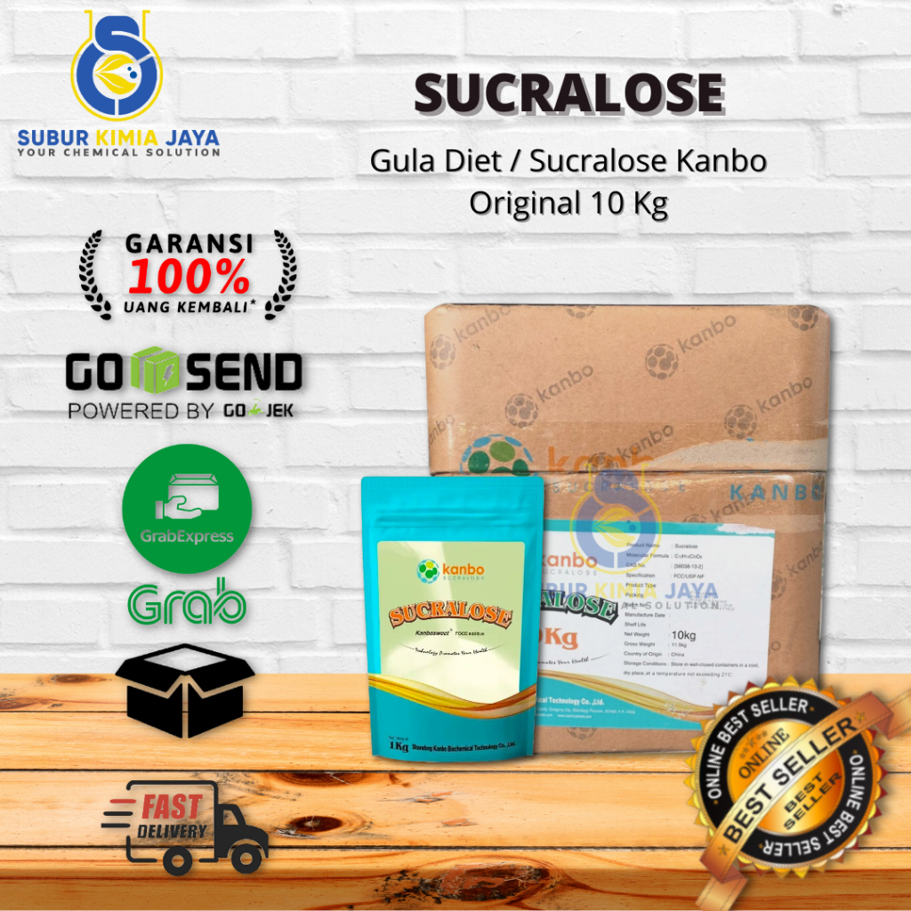 

Sucralose 10 KG/ Sucralosa / Gula diet 0 kalori