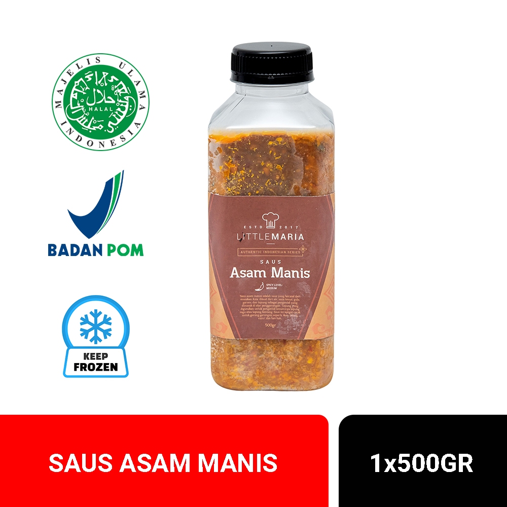 

Saus ASAM MANIS - PEDAS SEDANG - Little Maria