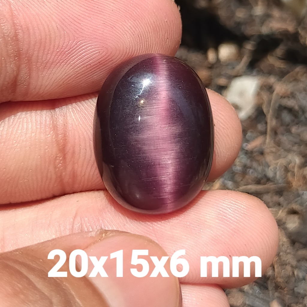 BATU CAT EYE UNGU MERAH BESAR cek batu lainnya ada ruby wulung bacan akik zamrud katilayu cincin pri