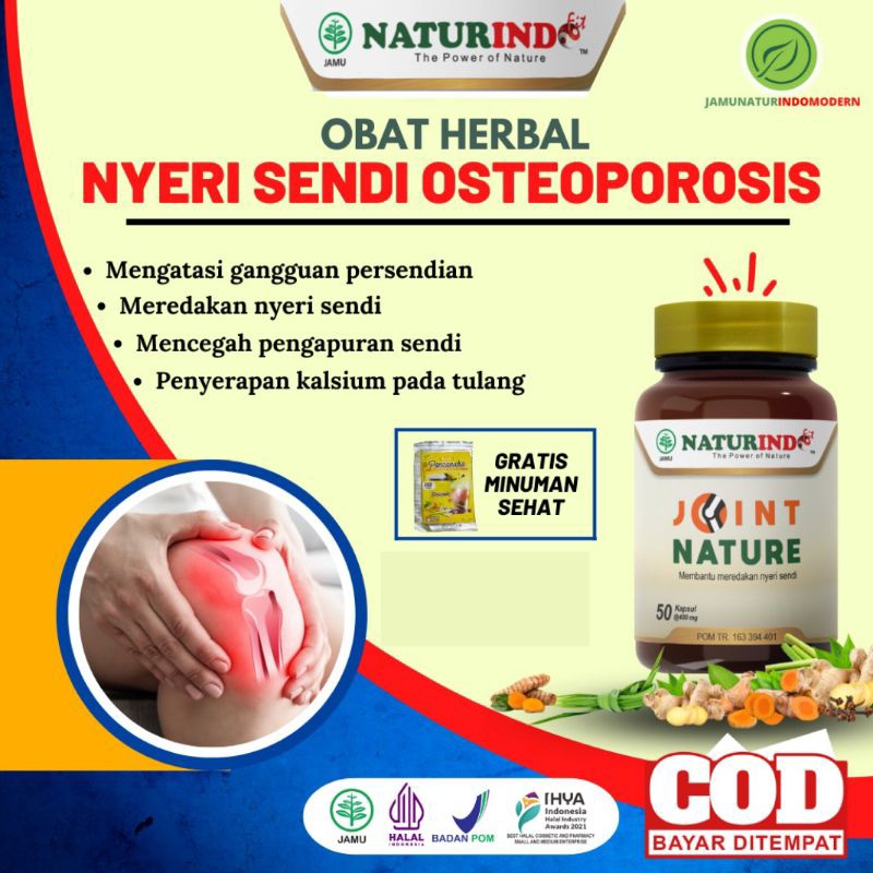 JOINT NATURE OBAT HERBAL NYERI SENDI OSTEOPOROSIS