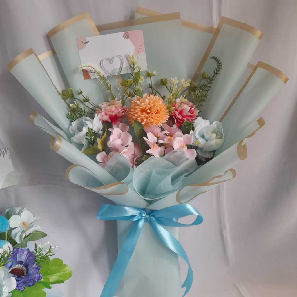 BUKET BUNGA /BUKET BUNGA WISUDA /BUNGA Artificial/BUKET ULANG TAHUN /BUKET WEDDING