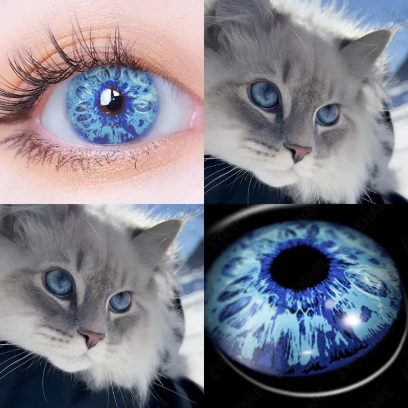 RCS - NEW softlens cosplay halloween  softlens kuning biru