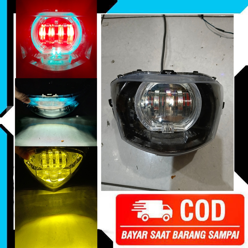 Lampu Depan Daymaker Biled Mio J dan Mio GT Retrofit