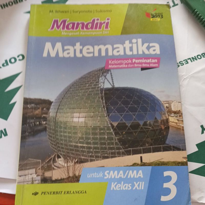 Buku mandiri matematika 3 SMA peminatan revisi