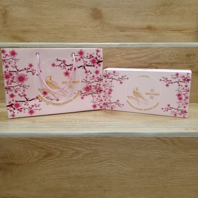 

Kotak Hadiah / Kotak Walet Minuman Pink isi 3 pcs