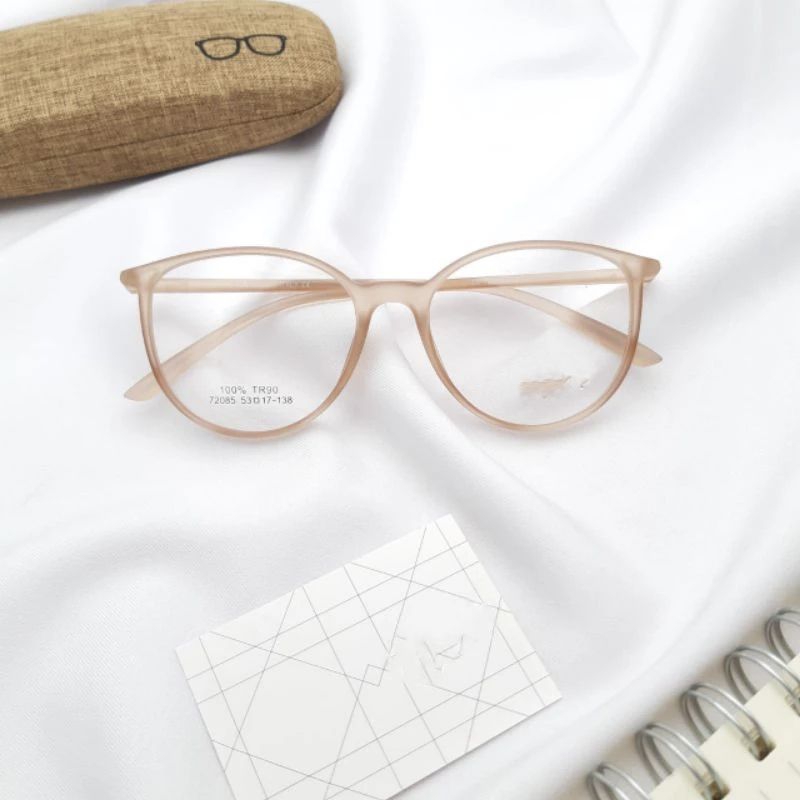 Kacamata/Frame Terbaru TR90 / Lentur 72085 Paket Lensa radiasi photocromig mines silinder plus