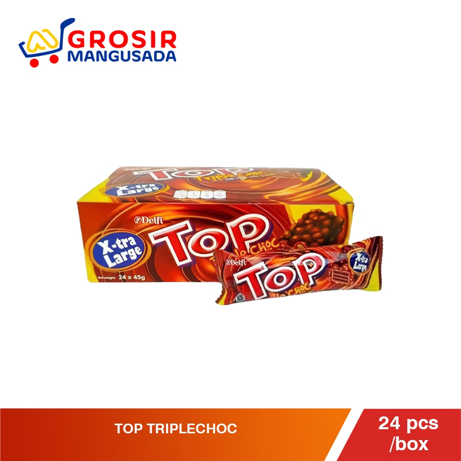 

Top Triple Choc Chocolate 9 gr Harga Grosir isi 24pcs