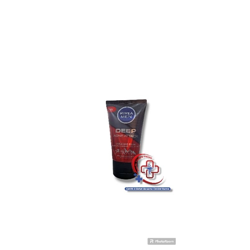 NIVEA MEN DEEP ACNE ATTACK mud foam