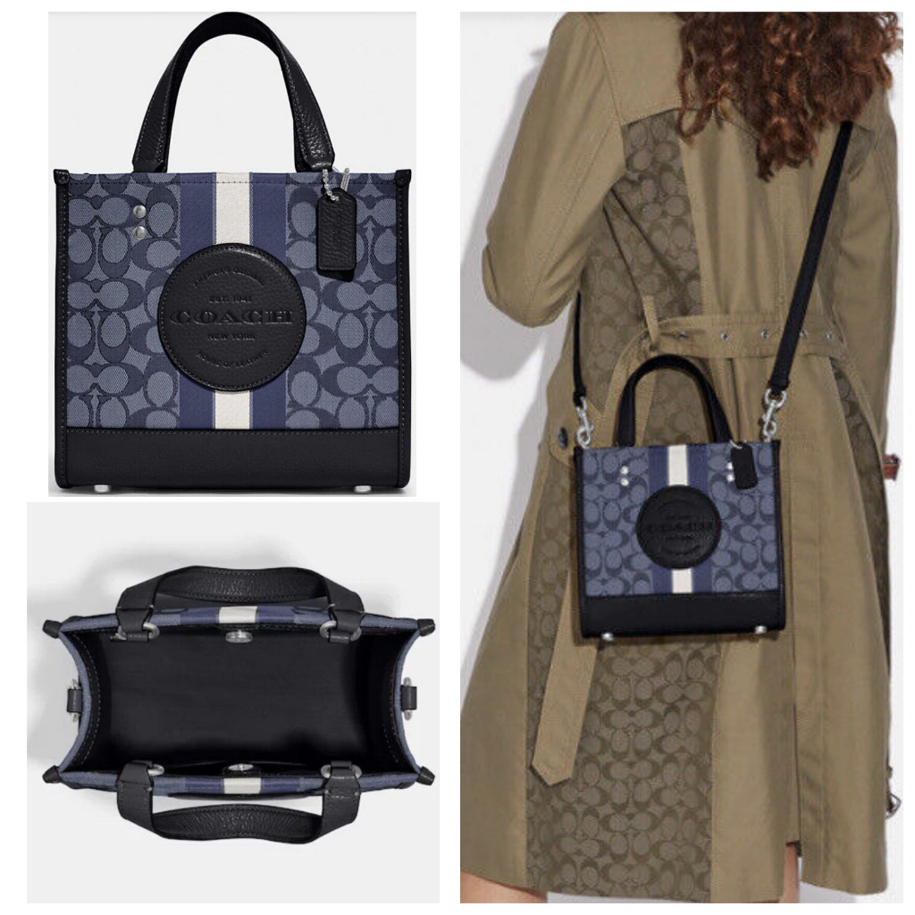 Tas Co C8417 Dempsey Tote 22 sign denim midnight navy sz 22x19x10cm