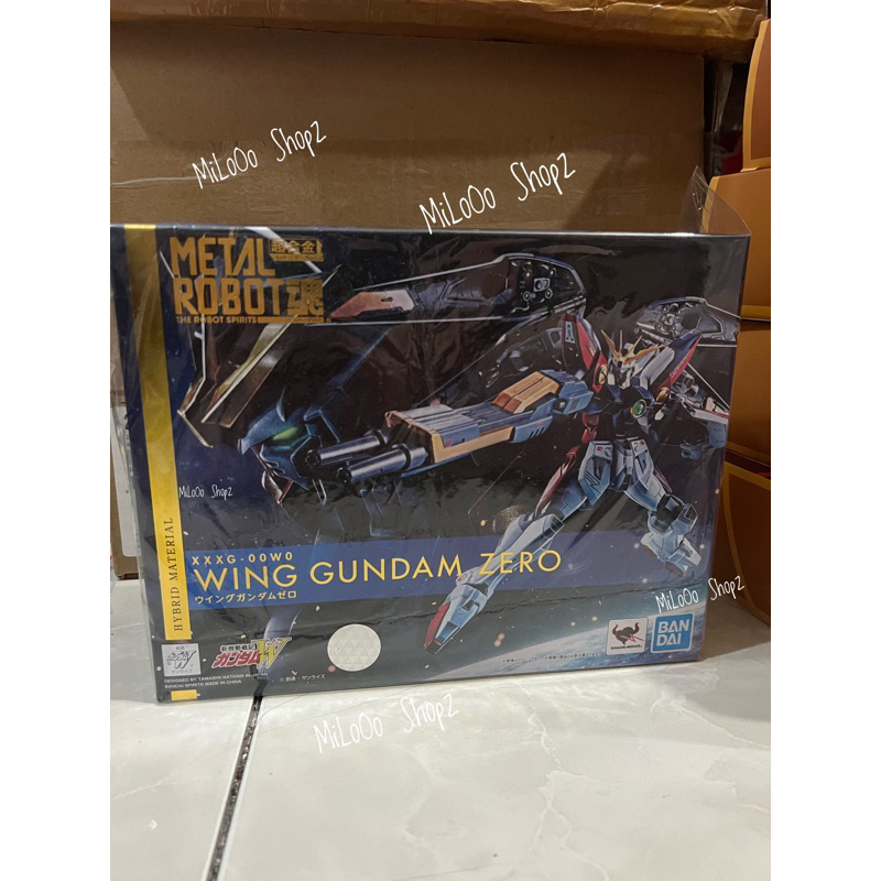 METAL ROBOT SPIRITS WING GUNDAM ZERO - RODA DAMASHII BANDAI ORIGINAL
