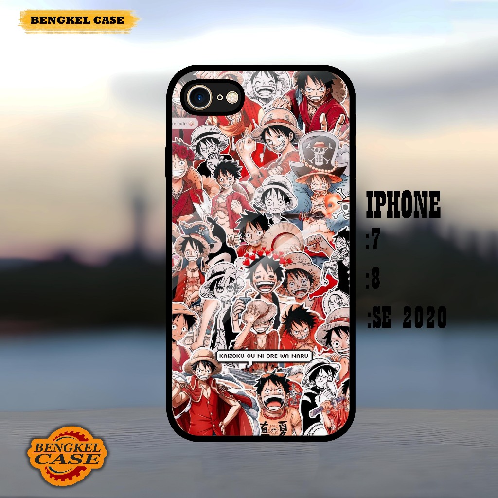 [BS41] Case Kilau Iphone 7 | 8 | SE 2020 | Casing Hp Glossy I Softcase Hardcase Keren | Pelindung Hp