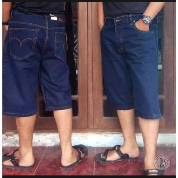 CELANA PENDEK PRIA / CELANA MURAH STRAIGHT JEANS CELANA PENDEK JUMBO 26 -44
