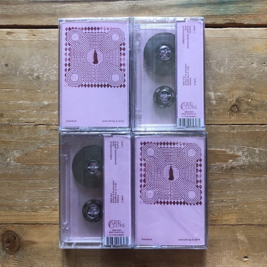 Kaset Pita Impor Slowdive - Everything Is Alive Import Cassette Original